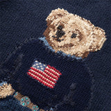 Polo Ralph Lauren Knitwear POLO BEAR FLAG CREWNECK SWEATER