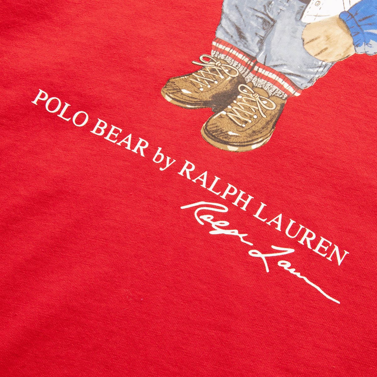 Polo Ralph Lauren T-Shirts POLO BEAR HOODED T-SHIRT