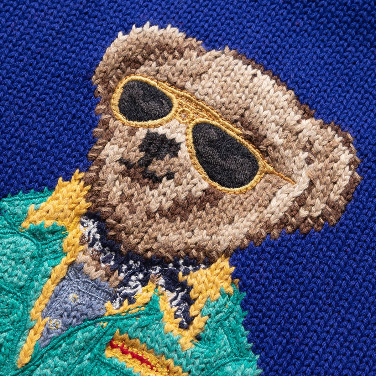 Polo Ralph Lauren Knitwear VOYAGER BEAR HOODED PULLOVER