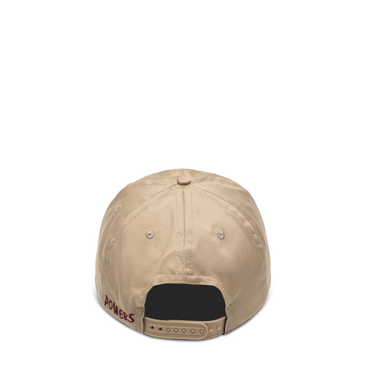 POWERS Headwear KHAKI / O/S BLOCK ''P'' 5 PANEL CAP