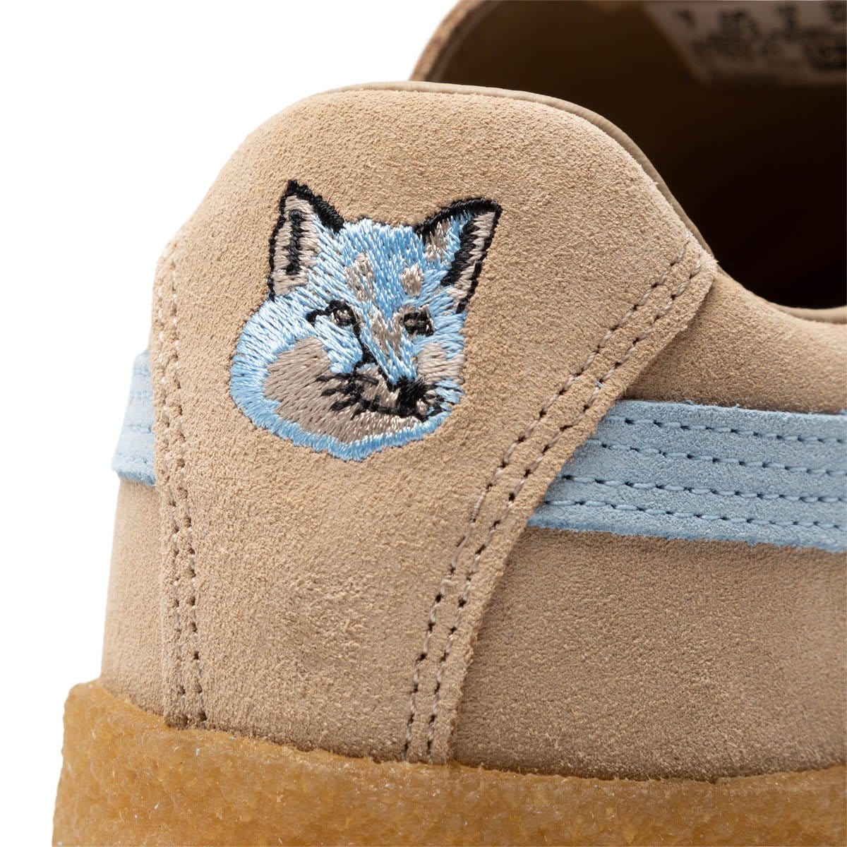 x Maison Kitsune SUEDE CREPE