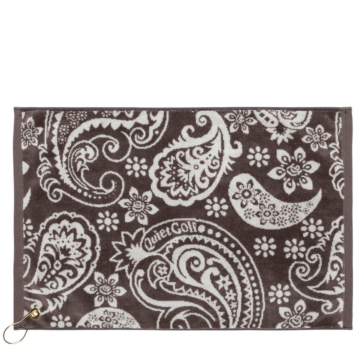 Quiet Golf Odds & Ends BROWN / O/S PAISLEY GOLF TOWEL