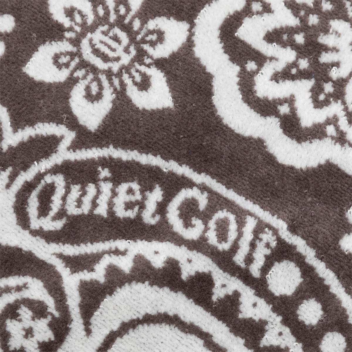 Quiet Golf Odds & Ends BROWN / O/S PAISLEY GOLF TOWEL