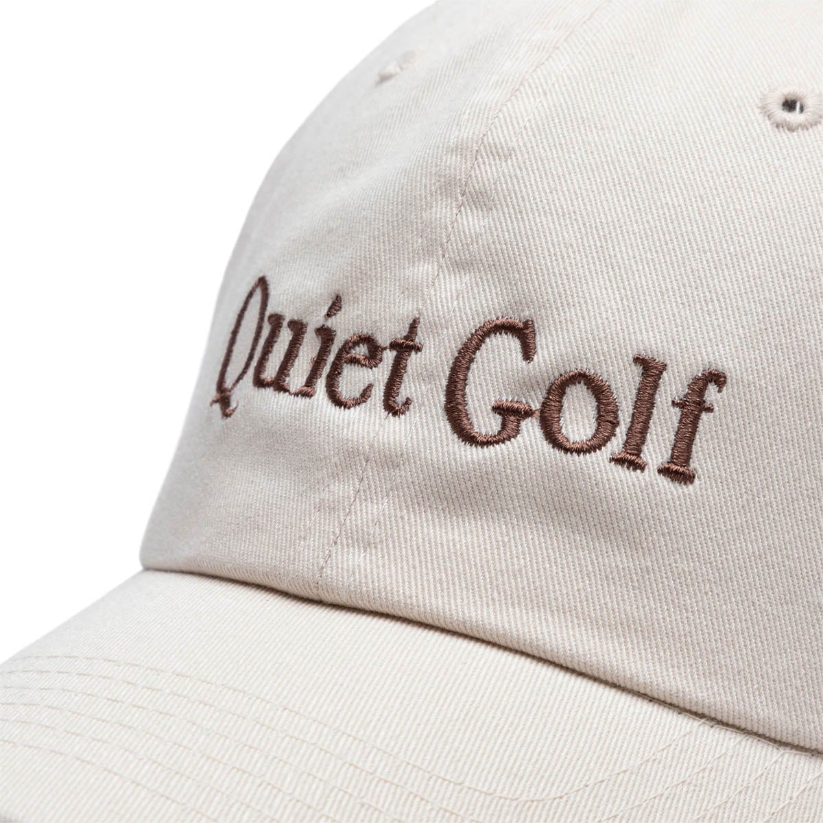 Quiet Golf TYPEFACE HAT SAND