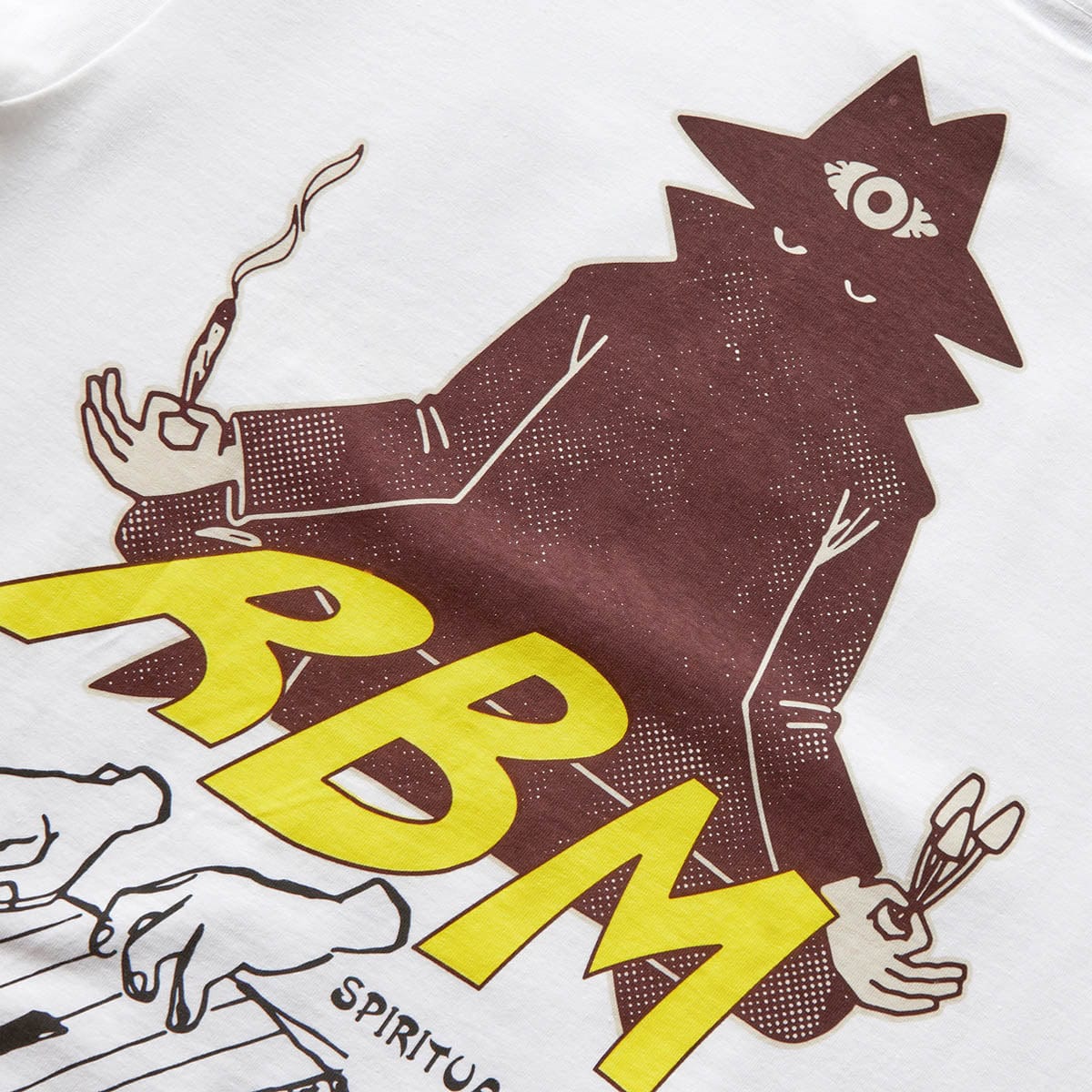 Real Bad Man T-Shirts PIANO MEDITATION LS TEE