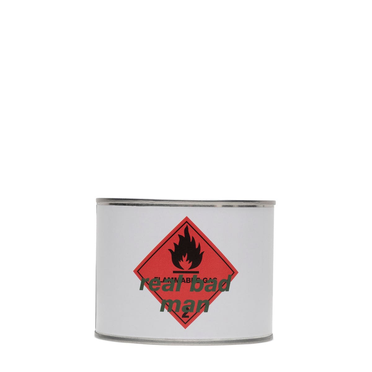 Real Bad Man Home WHITE / O/S RBM FLAMMABLE GAS CANDLE