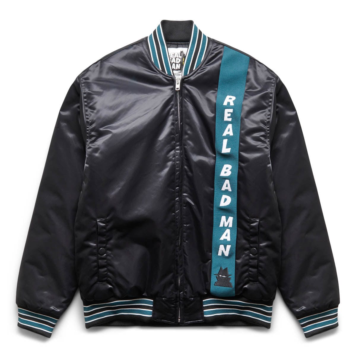 Real Bad Man Outerwear RBM ZIPPED TEAM JACKET