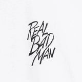 Real Bad Man T-Shirts SMOKE SCREEN S/S TEE WHITE