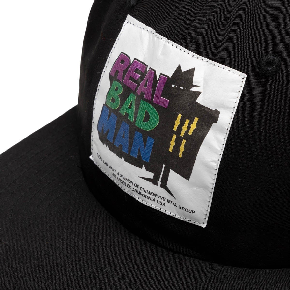 Real Bad Man Headwear BLACK / O/S THE RETURN OF THE TYVEK HAT