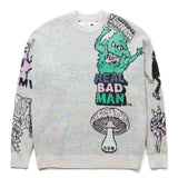 Real Bad Man Knitwear TOO MANY GRAPHICS SWEATER