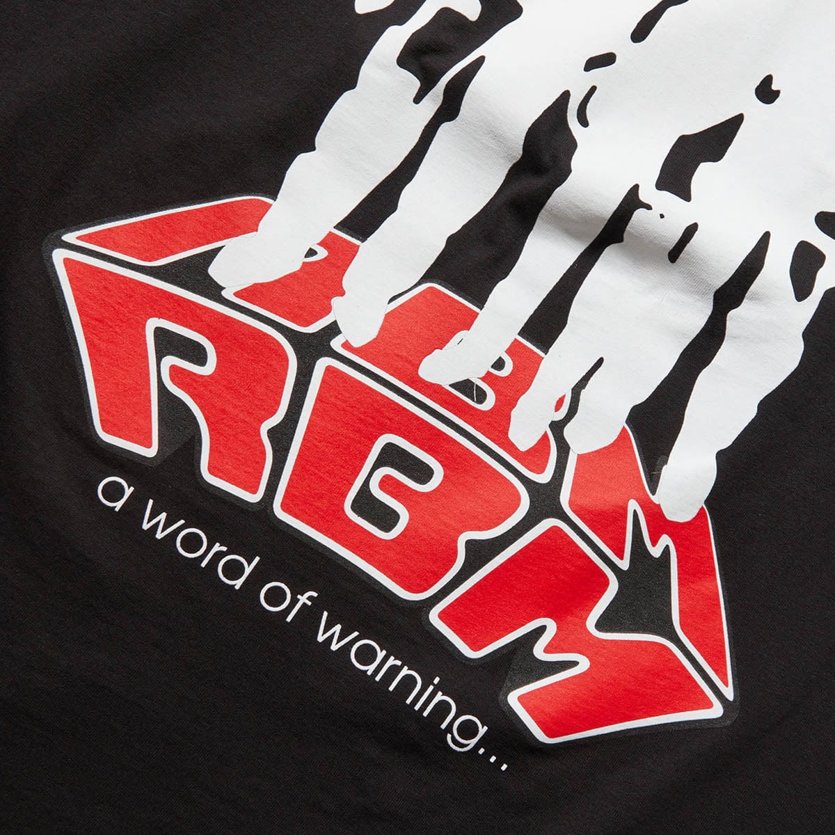 Real Bad Man T-Shirts WARNING S/S TEE
