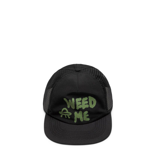 Real Bad Man Headwear BLACK / O/S WEED ME 6 PANEL TRUCKER HAT