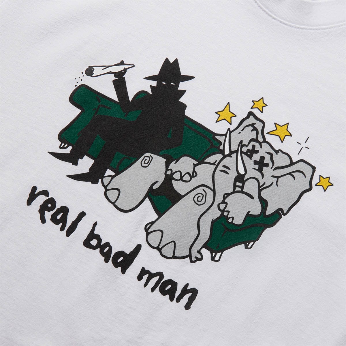 Real Bad Man T-Shirts ZONKED FRIENDS SS TEE