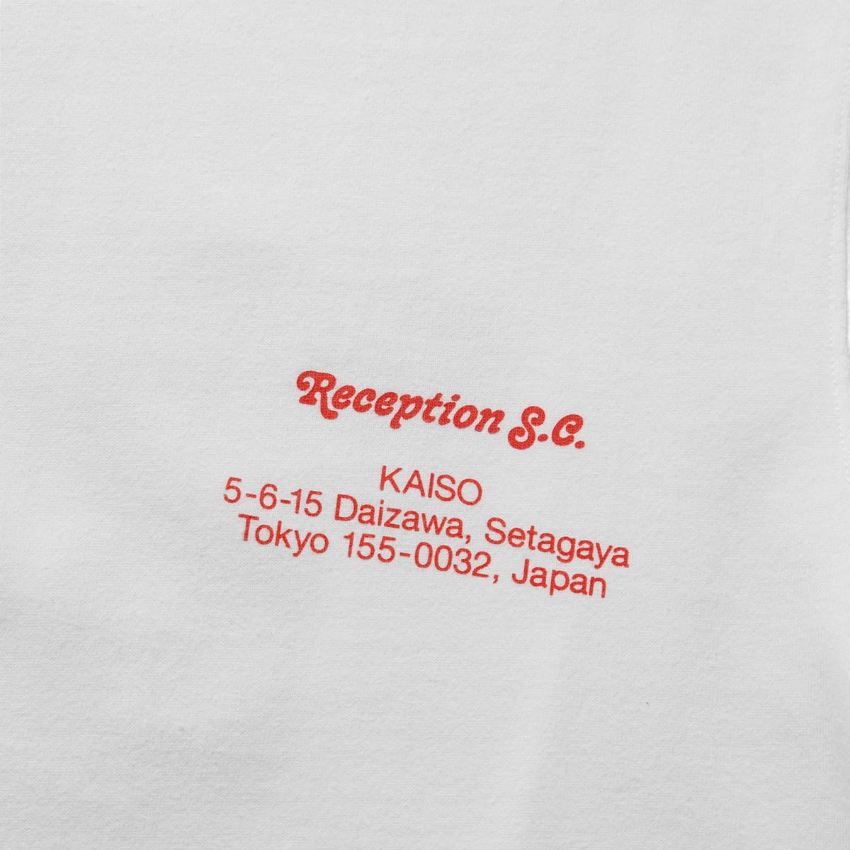 Reception T-Shirts LS TEE KAISO BAKERY
