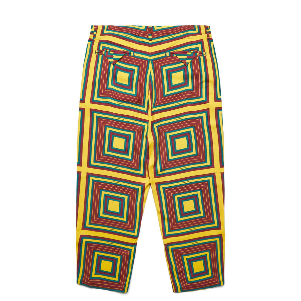 Sasquatchfabrix Bottoms RASTA CHECK EASY PANTS