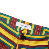 Sasquatchfabrix Bottoms RASTA CHECK EASY PANTS