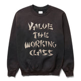 Sasquatchfabrix Hoodies & Sweatshirts VALUE THE WORKING CLASS  VINTAGE SWEATSHIRT