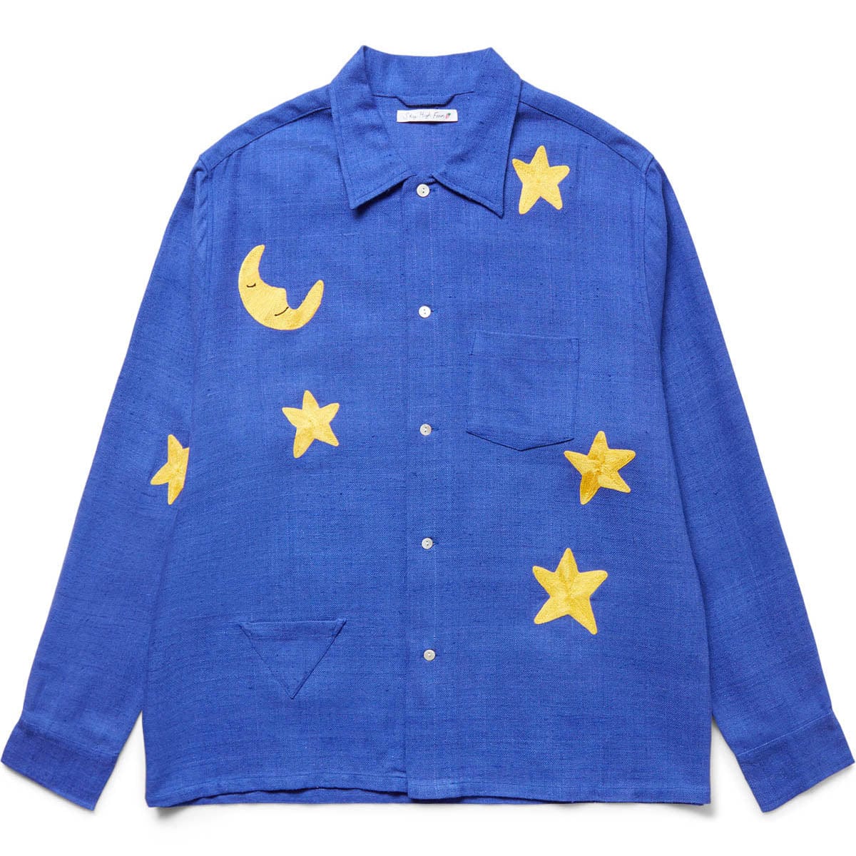 Sky High Farm Workwear Shirts BOTICELLI EMB STAR SHIRT WOVEN
