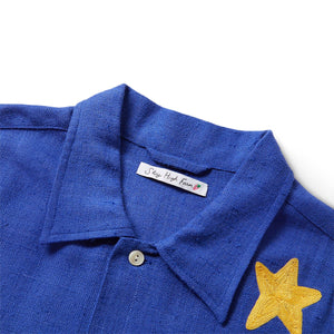 Sky High Farm Workwear Shirts BOTICELLI EMB STAR SHIRT WOVEN
