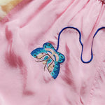 Load image into Gallery viewer, Sky High Farm Workwear Bottoms BUTTERFLIES EMBROIDERED SHORT WOVEN
