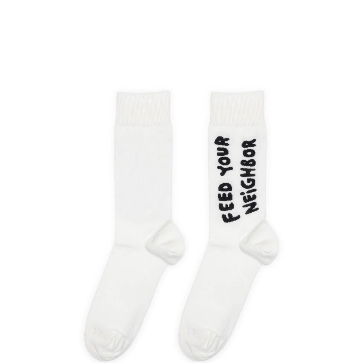 Sky High Farms Workwear Socks WHITE / L FEED YOUR NEIGHBOR SOCKS KNIT