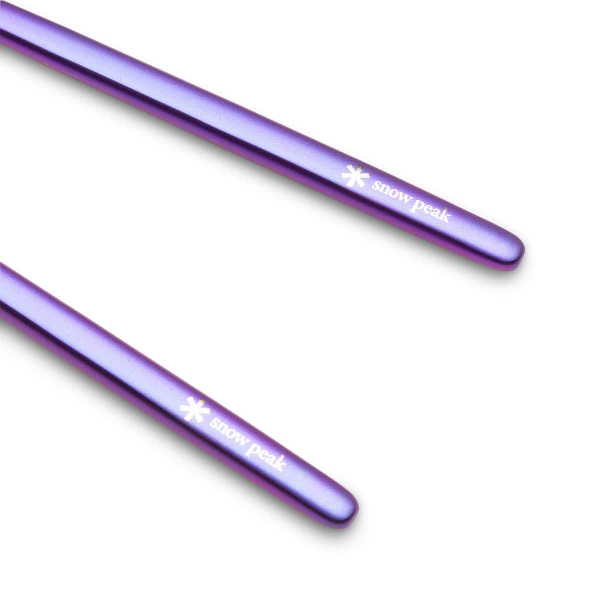 Snow Peak Odds & Ends PURPLE / O/S TITANIUM CHOPSTICKS