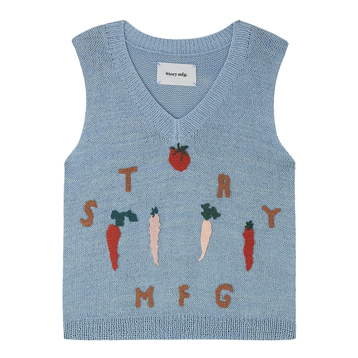 STORY mfg. Knitwear PARTY VEST