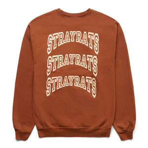 ARCH LOGO CREWNECK BROWN | Bodega