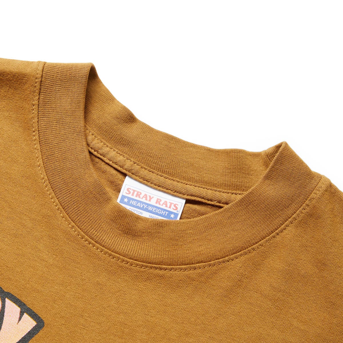 Stray Rats CEREAL TEE BROWN 