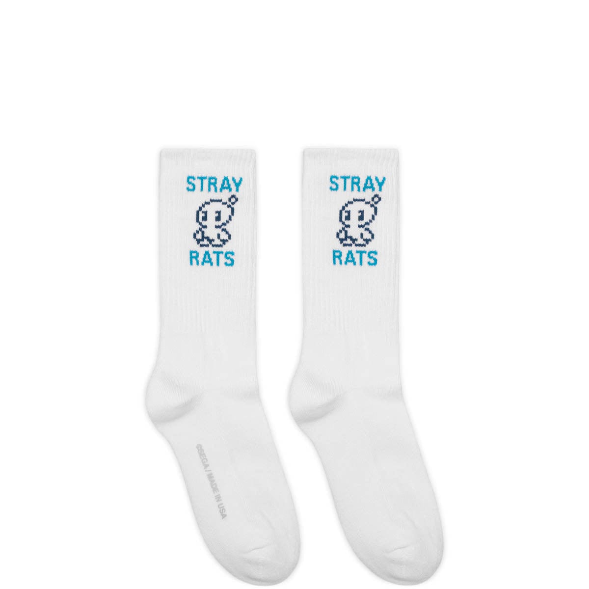 Stray Rats Socks WHITE / O/S CHAO SOCKS