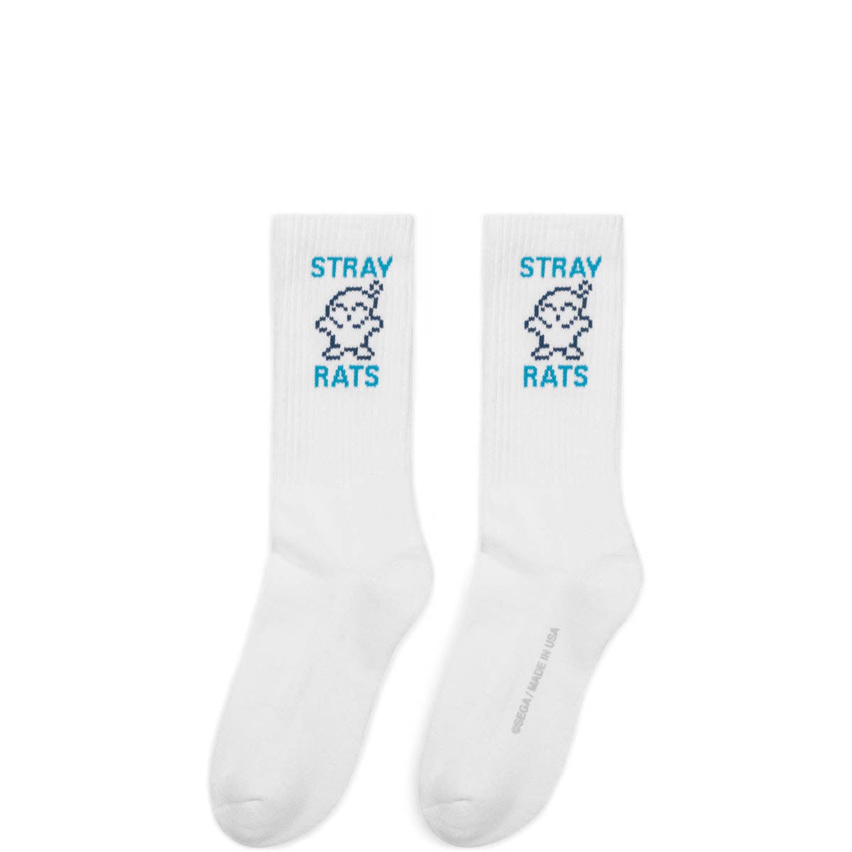 Stray Rats Socks WHITE / O/S CHAO SOCKS