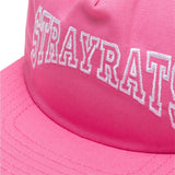 Stray Rats Headwear MAGENTA / O/S COLLEGE ARCH LOGO HAT