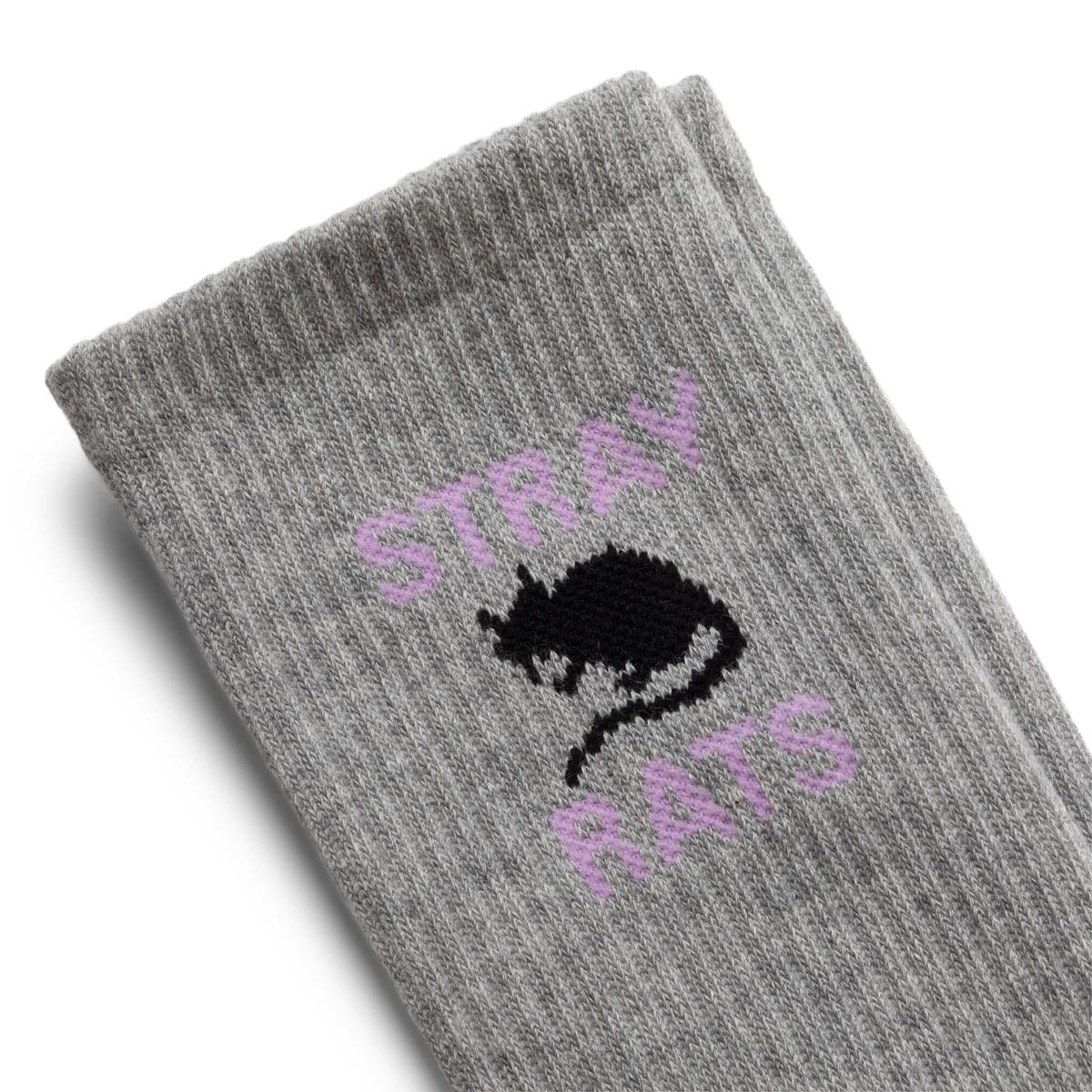 Stray Rats Socks GRAY / O/S LOGO SOCK