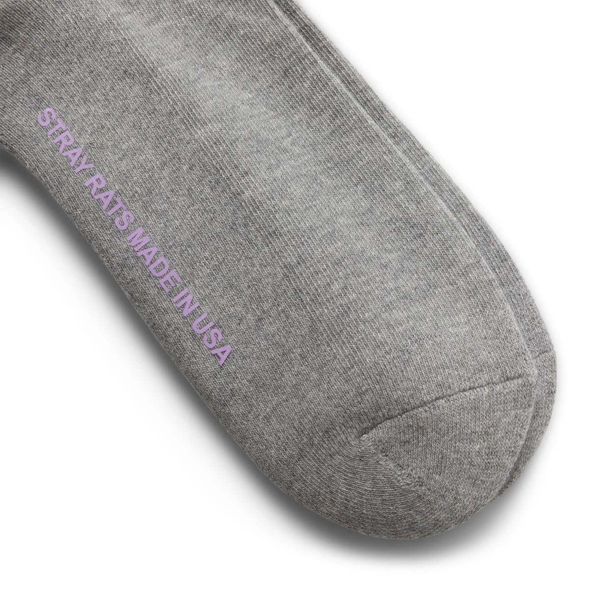 Stray Rats Socks GRAY / O/S LOGO SOCK