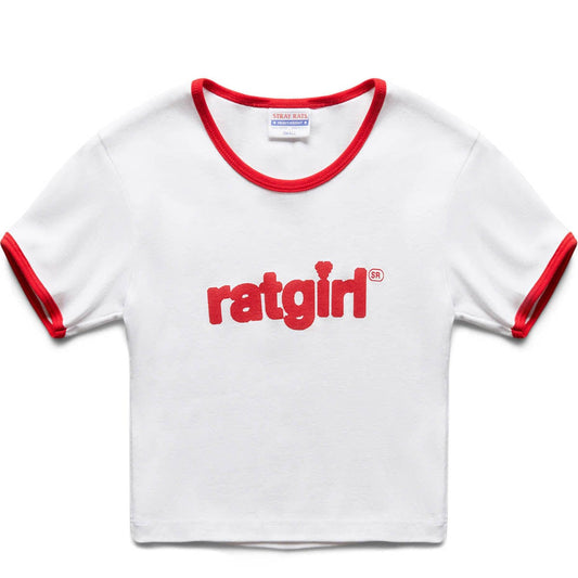 Stray Rats Womens RATGIRL BABY ROLL RINGER