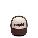 Stray Rats Headwear BROWN / O/S RATGIRL TRUCKER HAT