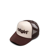 Stray Rats Headwear BROWN / O/S RATGIRL TRUCKER HAT