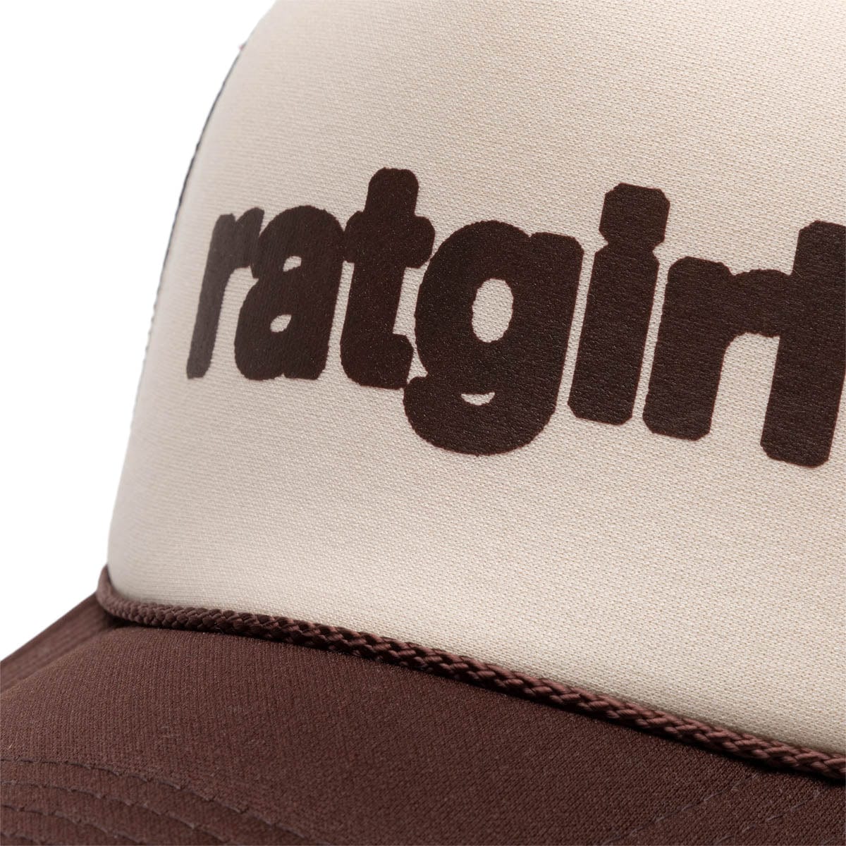 Stray Rats Headwear BROWN / O/S RATGIRL TRUCKER HAT