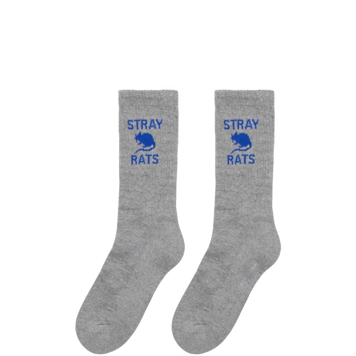 Stray Rats Socks HEATHER GREY / O/S RAT SOCKS