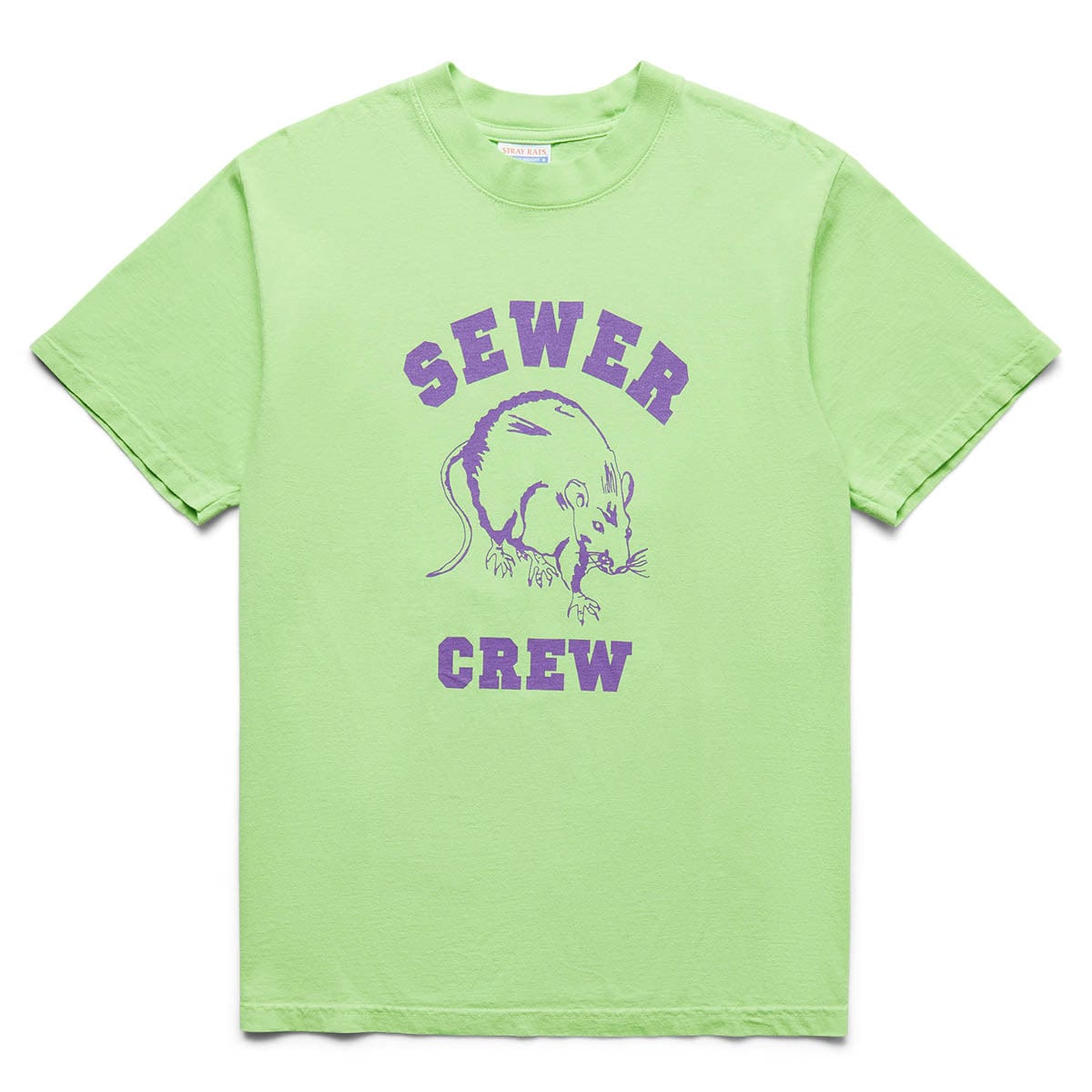 Stray Rats T-Shirts SEWER CREW TEE