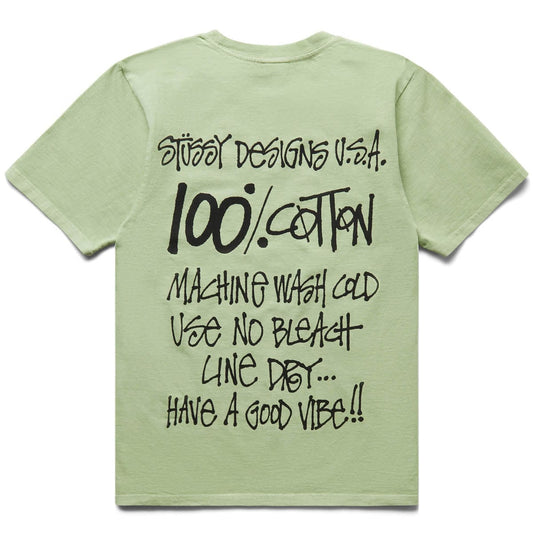 Stüssy T-Shirts 100% PIG. DYED TEE