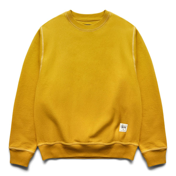 CONTRAST STITCH LABEL CREW GOLD | Bodega