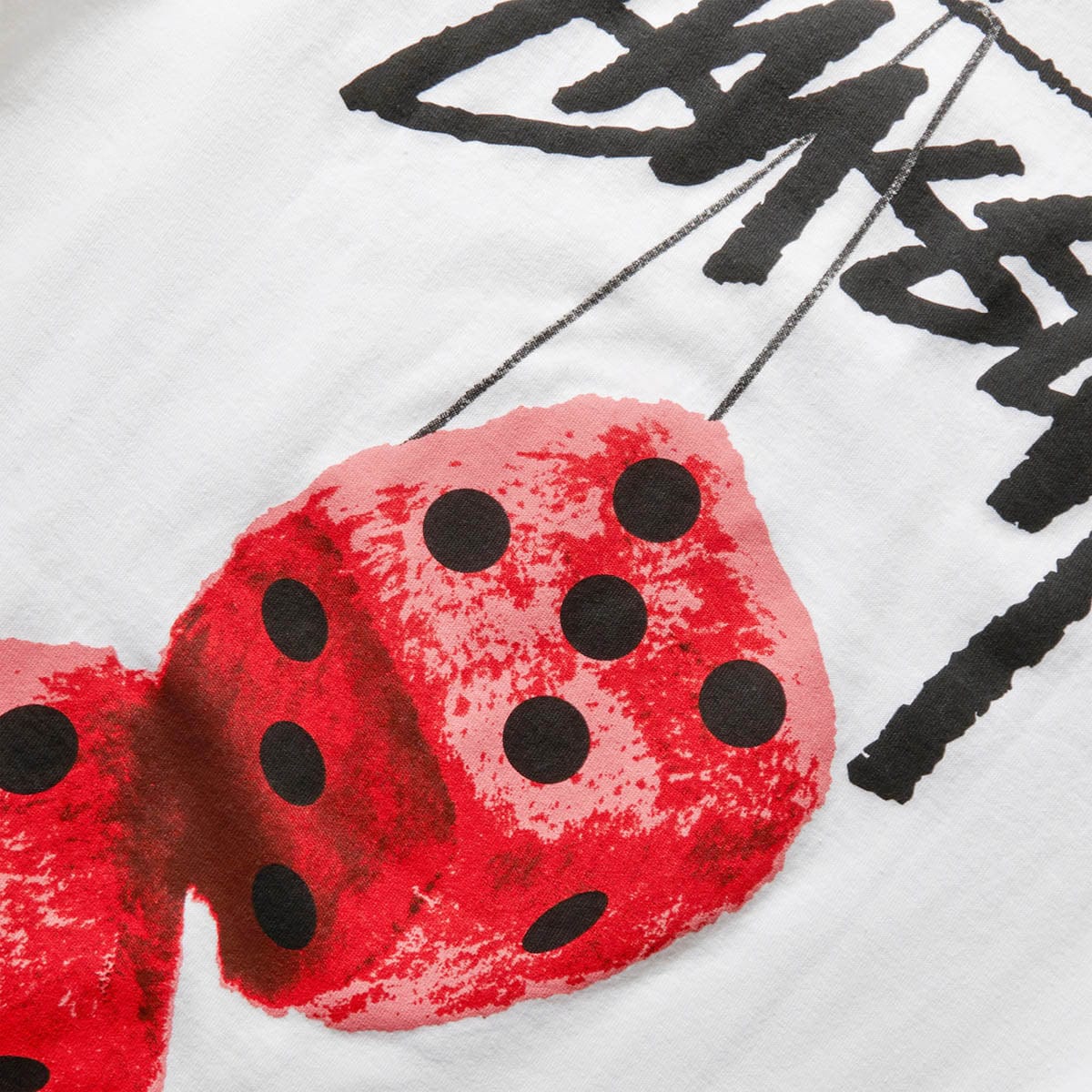 FUZZY DICE TEE White | Bodega