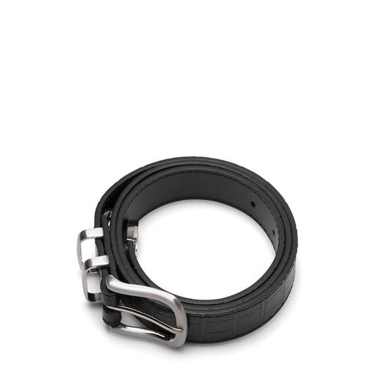 Stüssy Belts GATOR LEATHER DRESS BELT