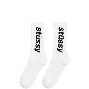 HELVETICA JACQUARD CREW SOCKS – Bodega