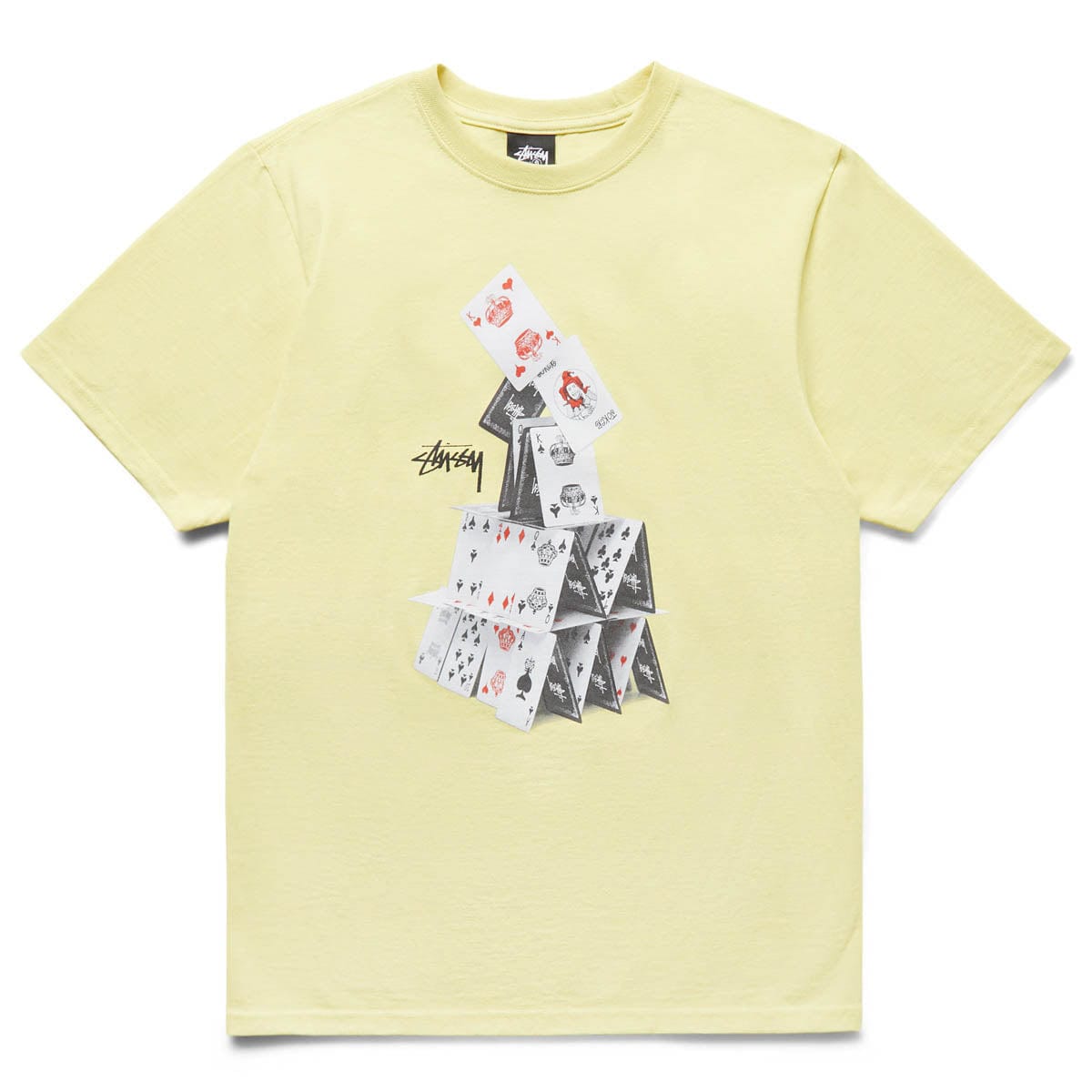 Stüssy T-Shirts HOUSE OF CARDS TEE