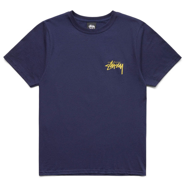 Stussy basic hot sale tee navy