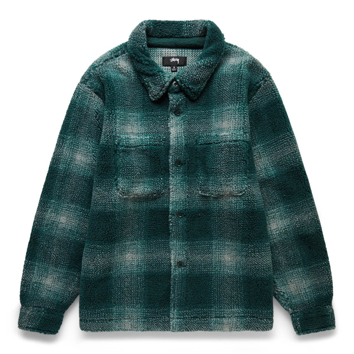 Stüssy Shirts PLAID SHERPA SHIRT