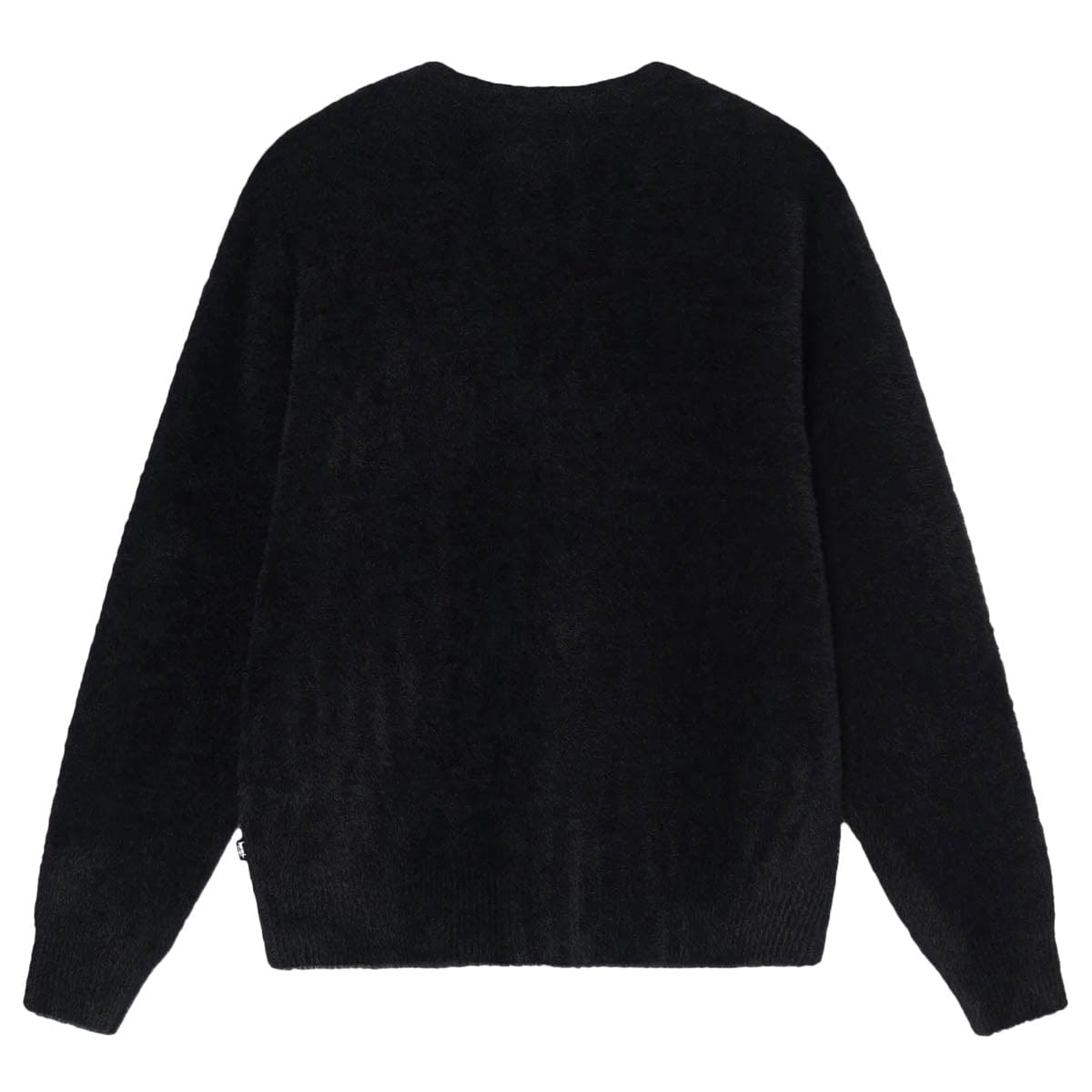 Stüssy Knitwear SHAGGY CARDIGAN BLACK