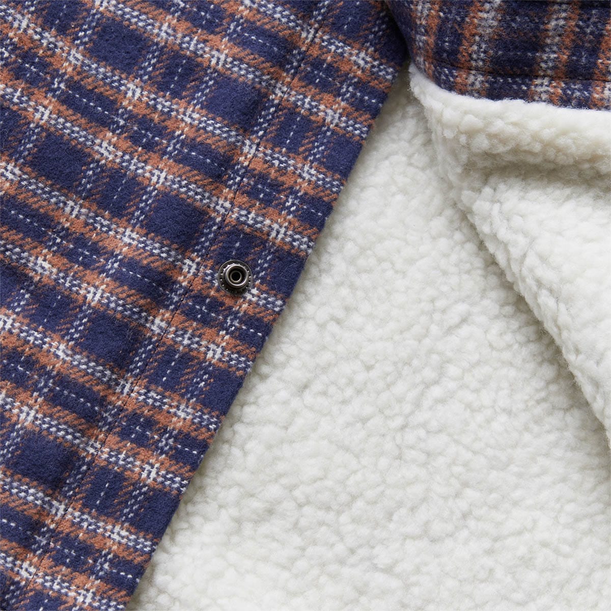 Stüssy Shirts SHERPA LINED PLAID SHIRT